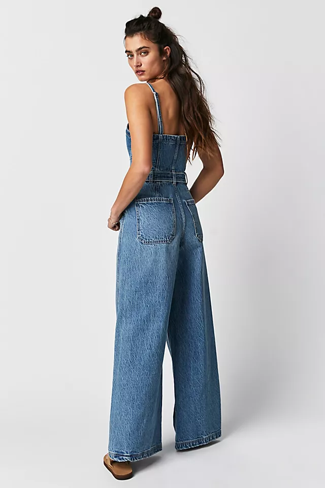 Sylvie Jumpsuit Celeste