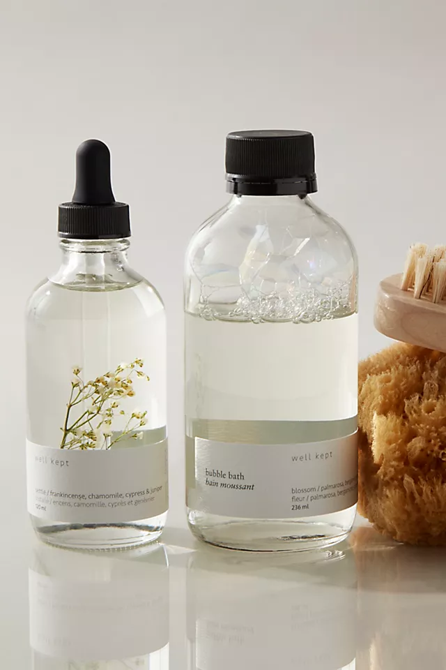 Well Kept Bath Oil Settle