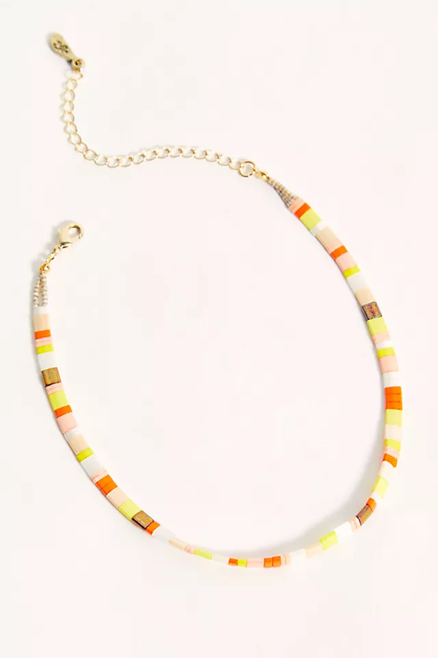 Kiss The Sky Choker Peach