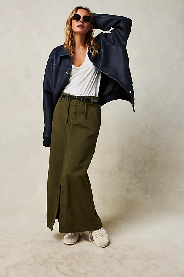 Chino Maxi Skirt Adventurer