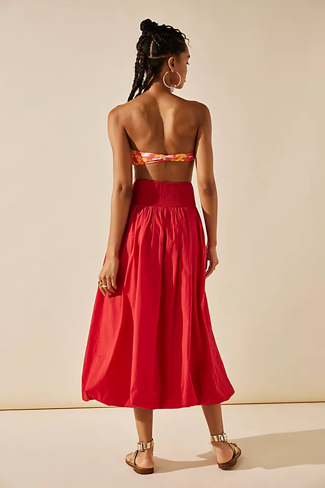 Bubble Bliss Skirt Atlas Red