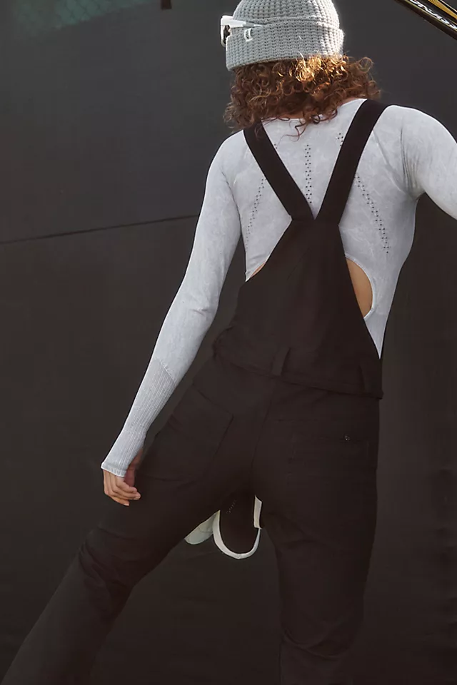 Swift Bib Overalls Black