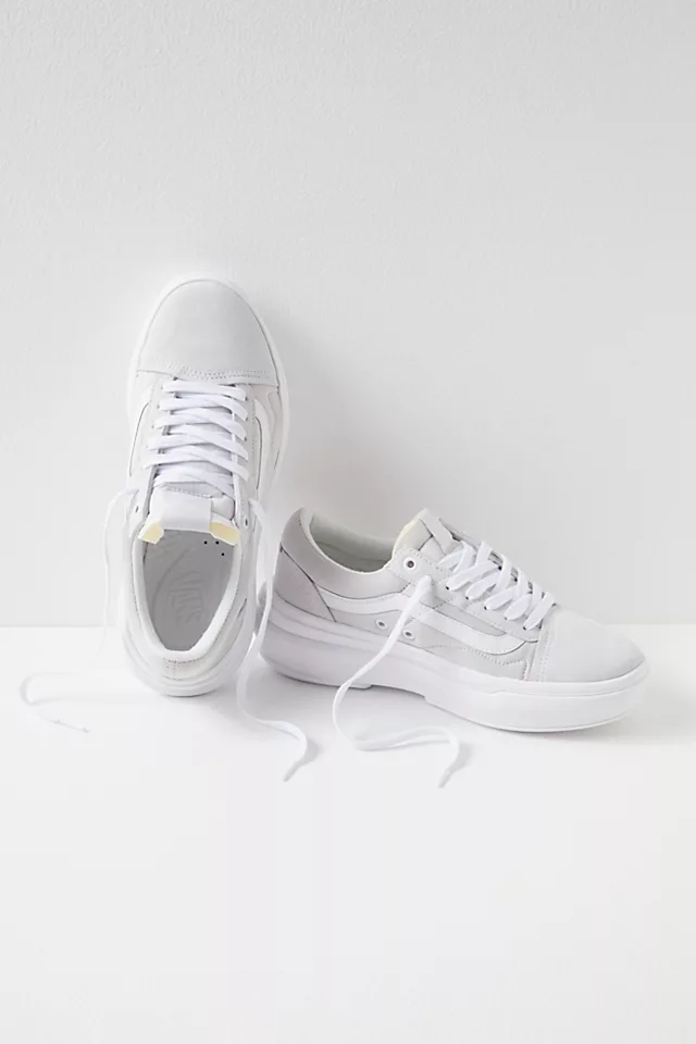 ComfyCush Old Skool Overt Sneakers Light Grey / White