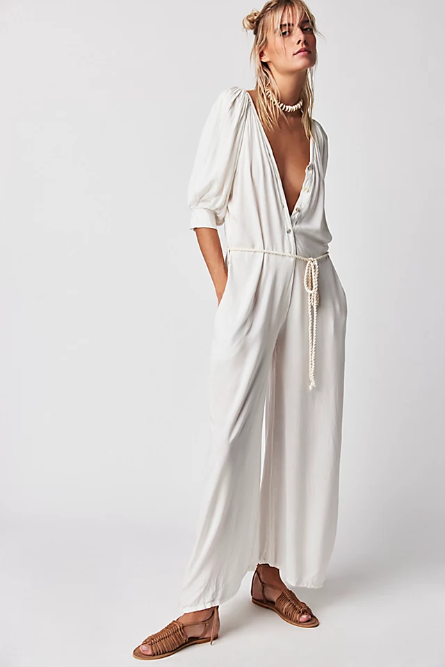 Jen's Pirate Booty Welles Jumpsuit Natural