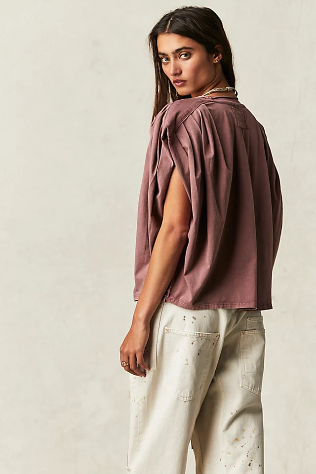 We The Free On The Up Tee Withered Rose