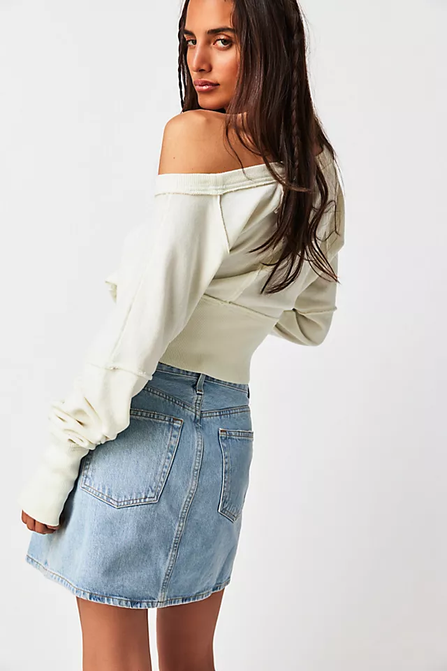 AGOLDE Slice Mini Skirts Sequence