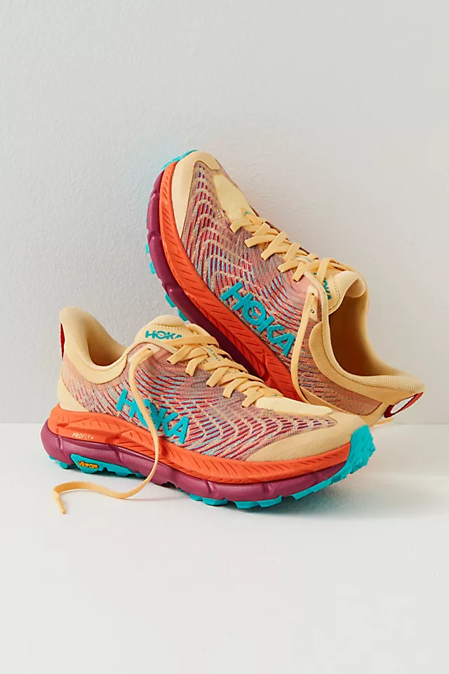 Hoka Mafate Speed 4 Sneakers Impala / Flame