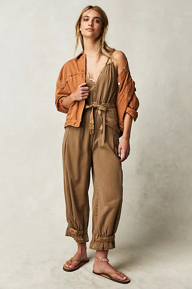 Aberdeen Crop One-Piece Tobacco Brown