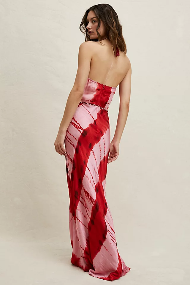 Carolina K Rio Dress Tie Dye Rose