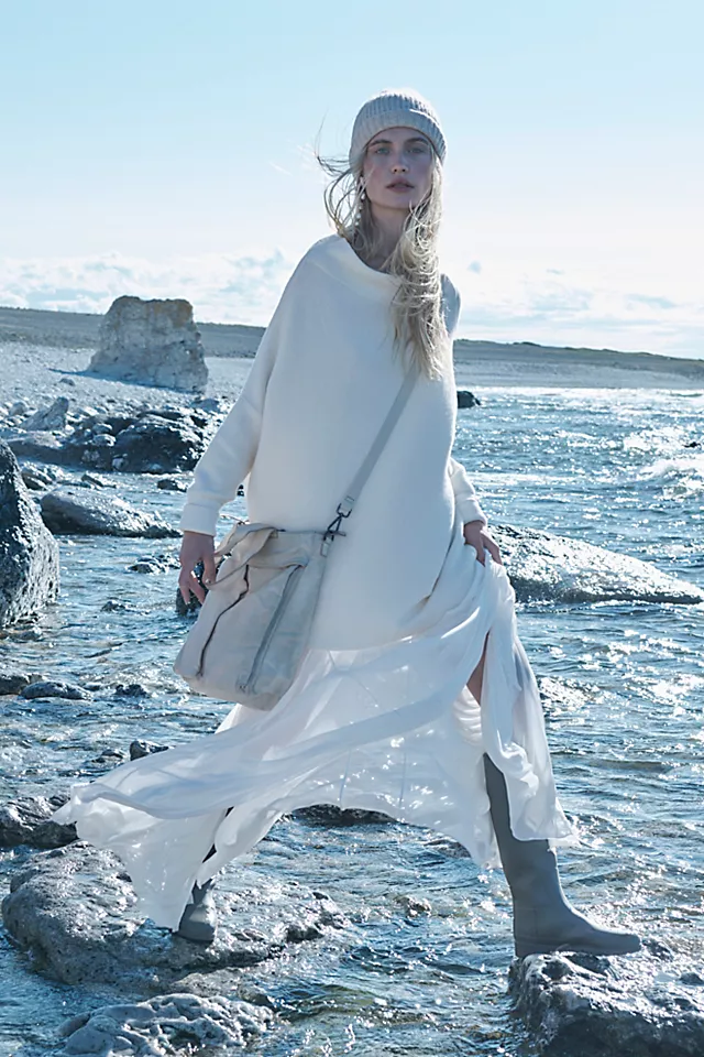 Godet Girl Mesh 1/2 Slip Ivory