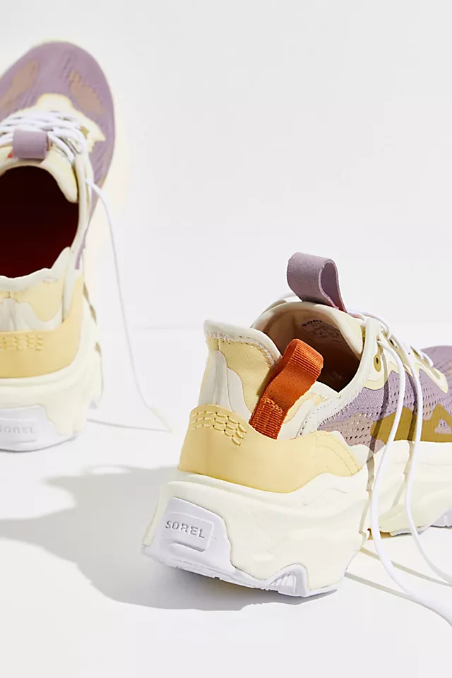 Kinetic Breakthru Day Lace Sneakers Shale Mauve / Tranquil Yellow