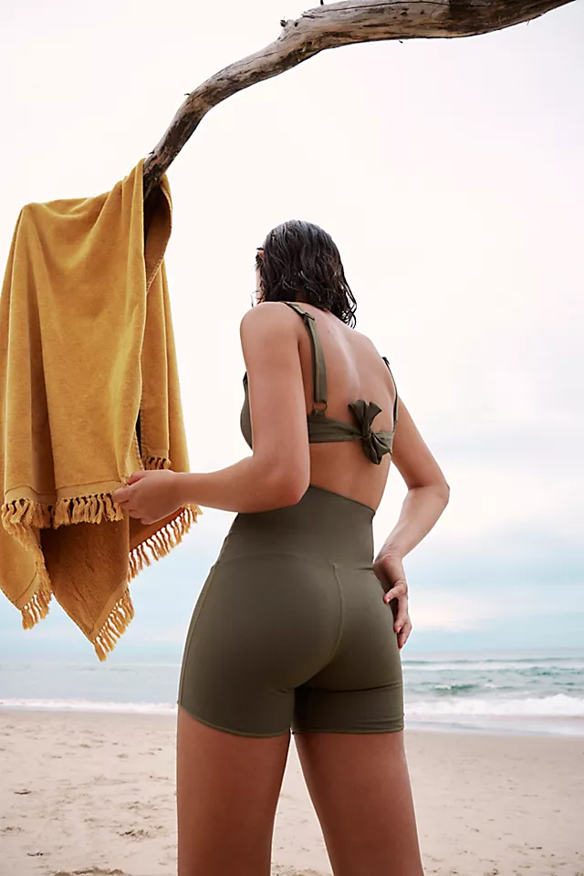 It's Now Cool Contour Swim Boy Shorts Carraway