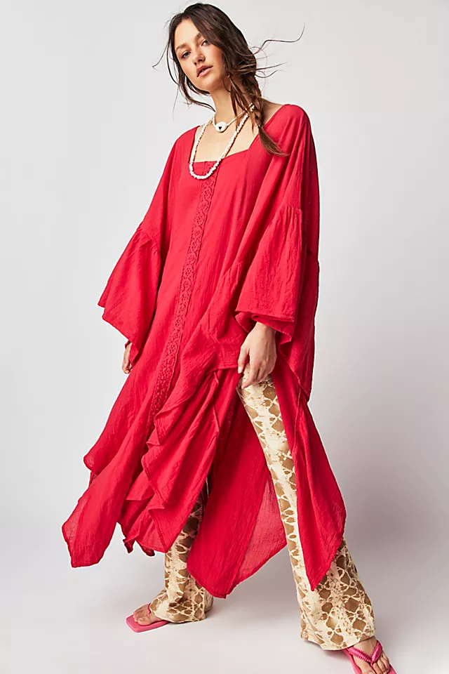 Paramount Maxi Kaftan Bonfire