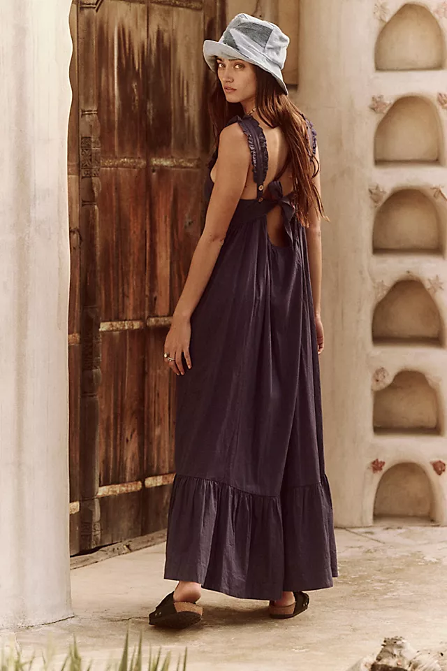 Isabella Maxi Dress Blue Depth