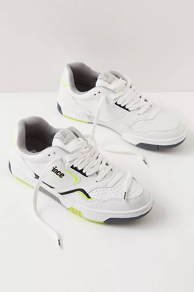 Prince FST 838 Sneakers White / Neon Lime