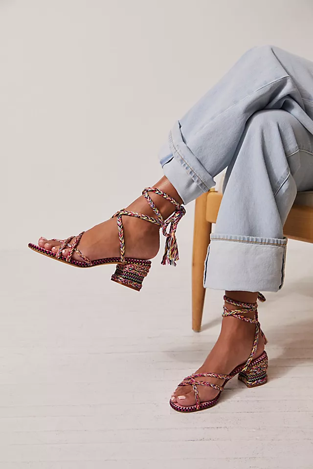 Isabel Wrap Heels Paradise