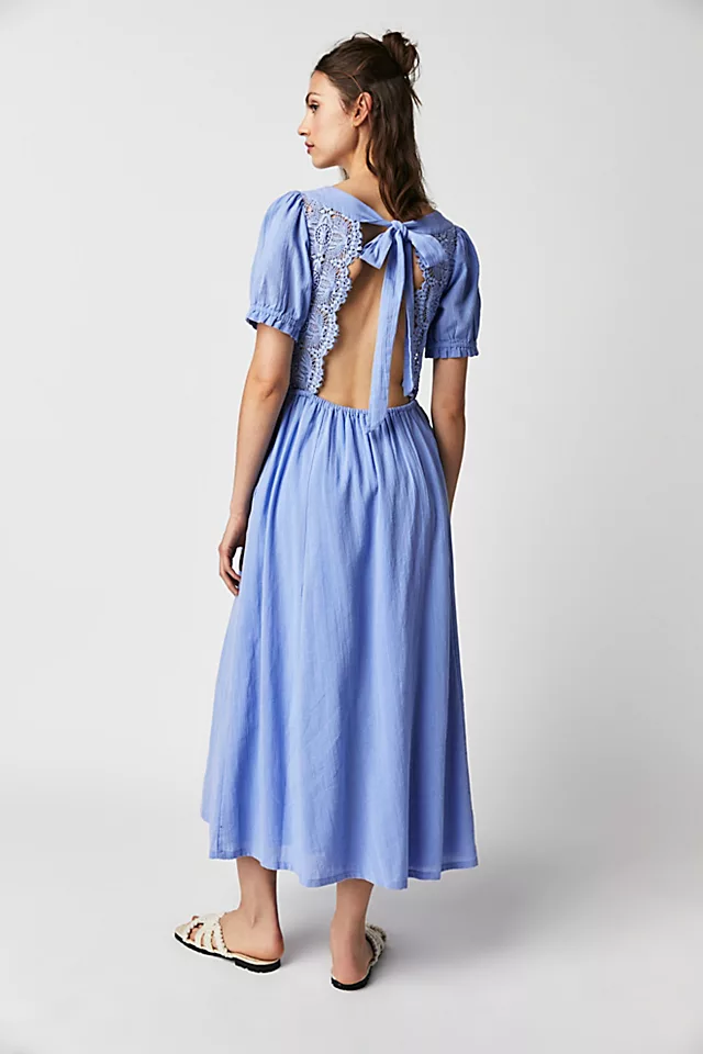 All You Need Is Lace Midi Misty Dawn