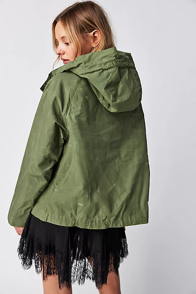 Barbour Nith Showerproof Jacket Army Green / Ancient