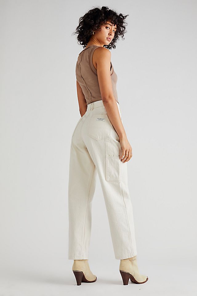 THRILLS Dell Stripe Carpenter Pants Unbleached