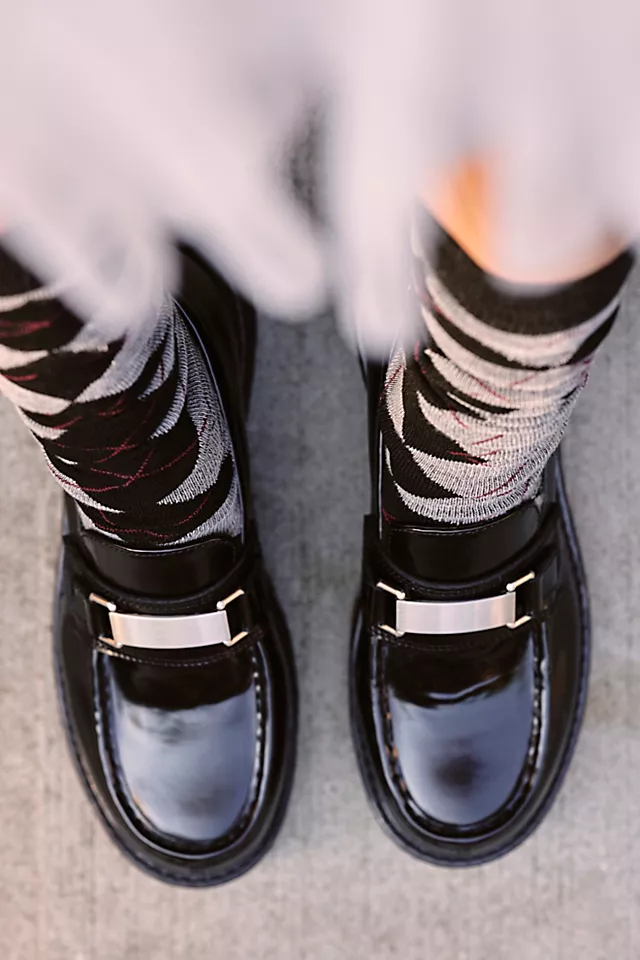 Vagabond Cosmo 2.0 Metal Detail Loafers Black