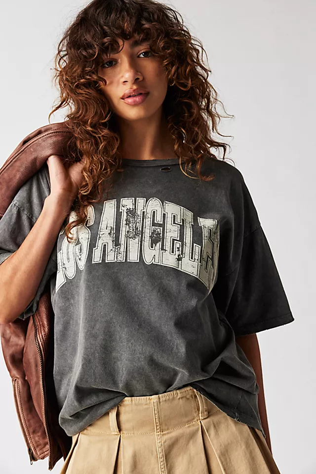 Los Angeles Oversized Tee Iron