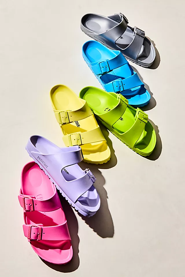 Eva Arizona Birkenstock Sandals Active Lime