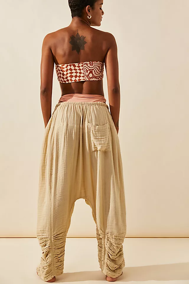 Delfina Pants Creme Brulee