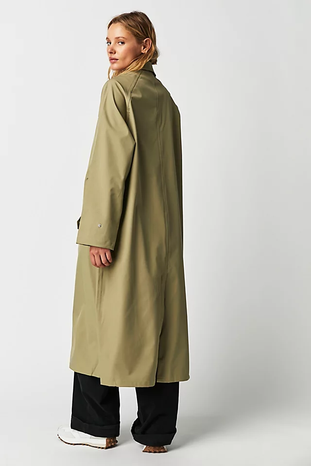 Ilse Jacobsen Rain Trench Coat Sage