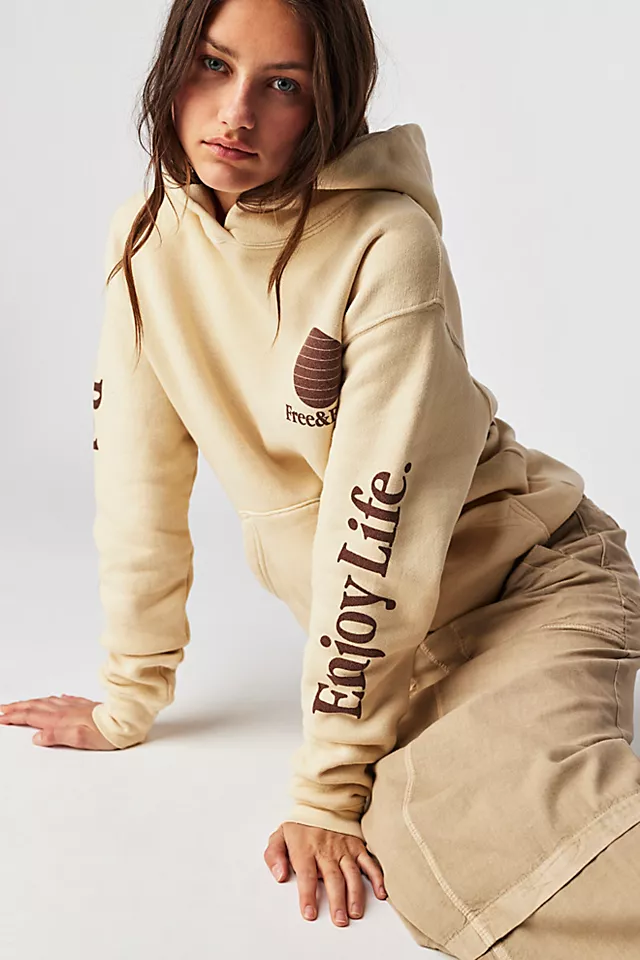 Free & Easy Three Palms Sweatshirt Natural