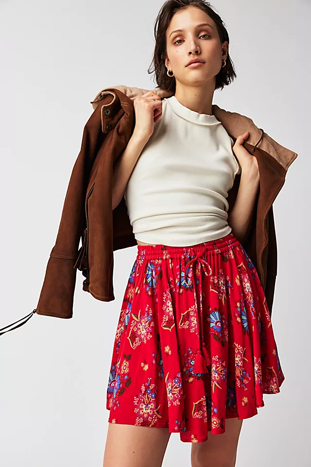 Spell Solstice Mini Skirt Salsa