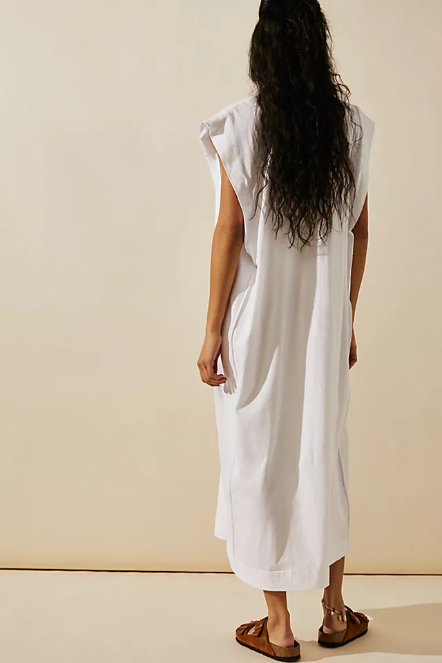 Carta Tee Shirt Midi Ivory