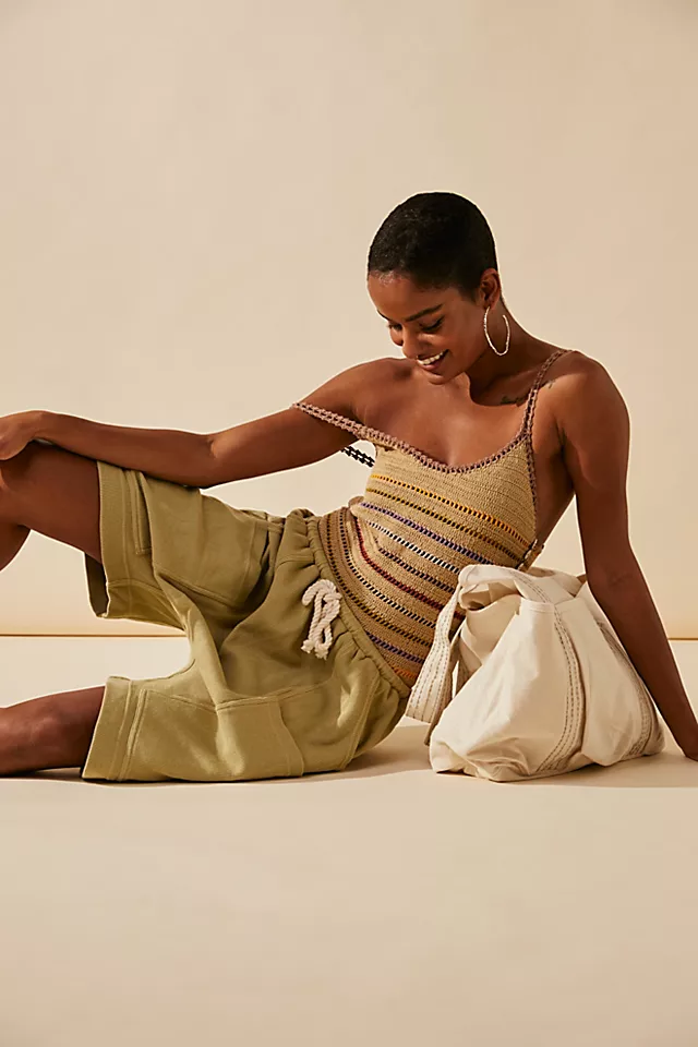 Phoebe Harem Shorts Verte