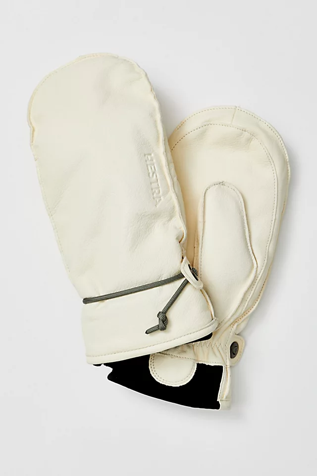 Hestra Wakayama Mittens White
