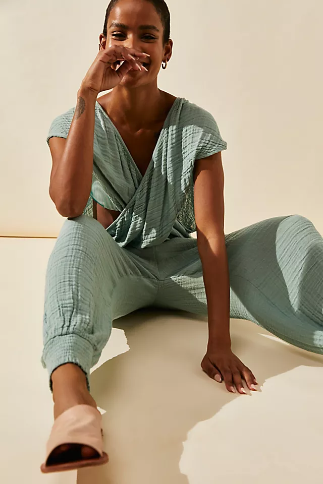 Jaila Jumpsuit Blue Surf
