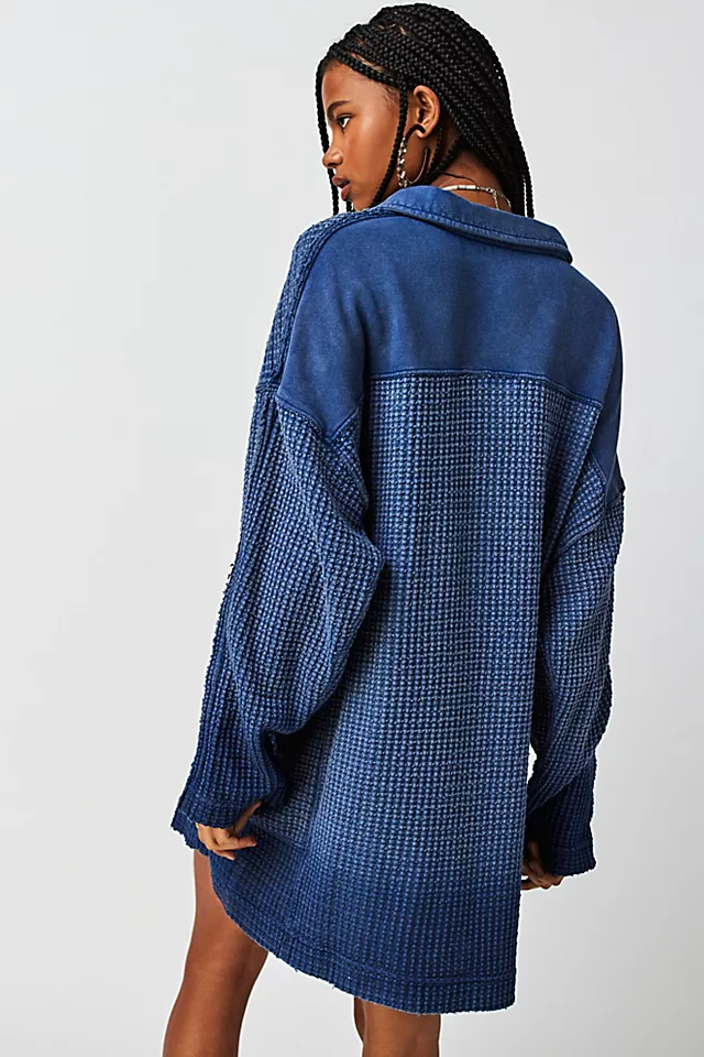 Wilder Polo Rinsed Cobalt