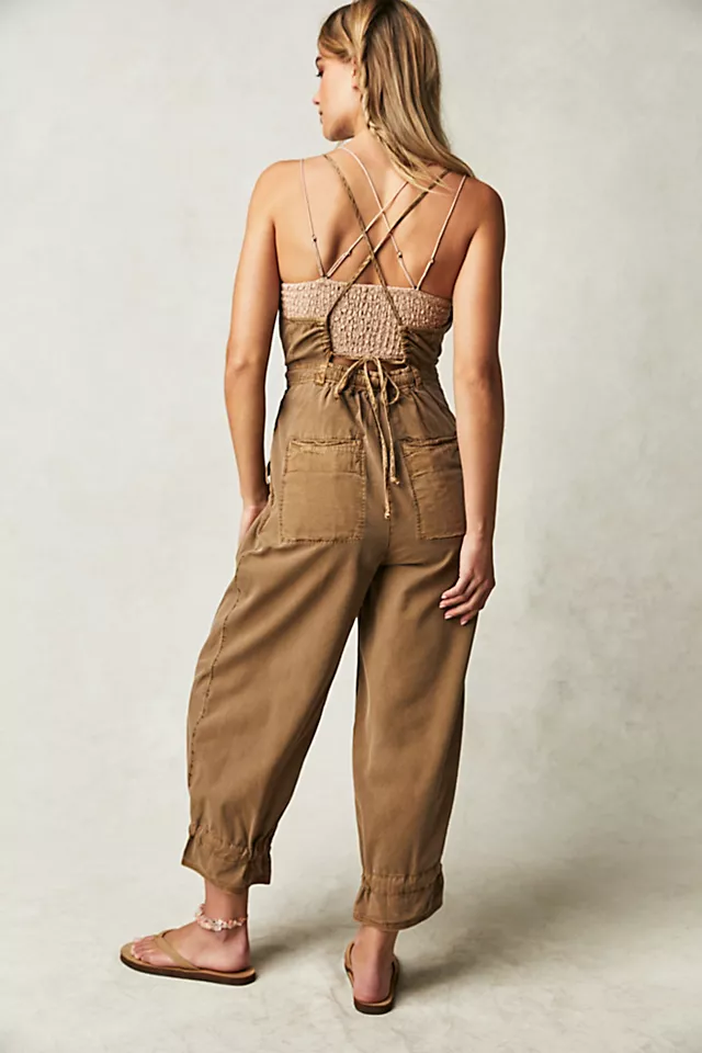 Aberdeen Crop One-Piece Tobacco Brown