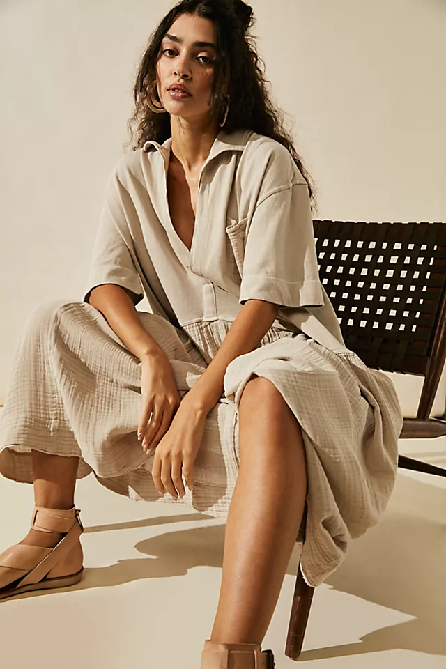 Neoma Midi Storm Cloud