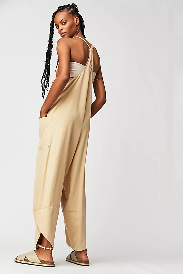 Rayma Jumpsuit Oat Bran