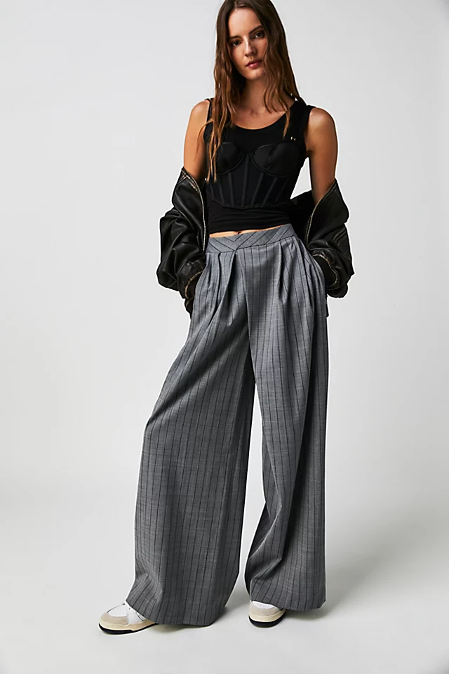 Closed Zola Pants Dark Grey Melange