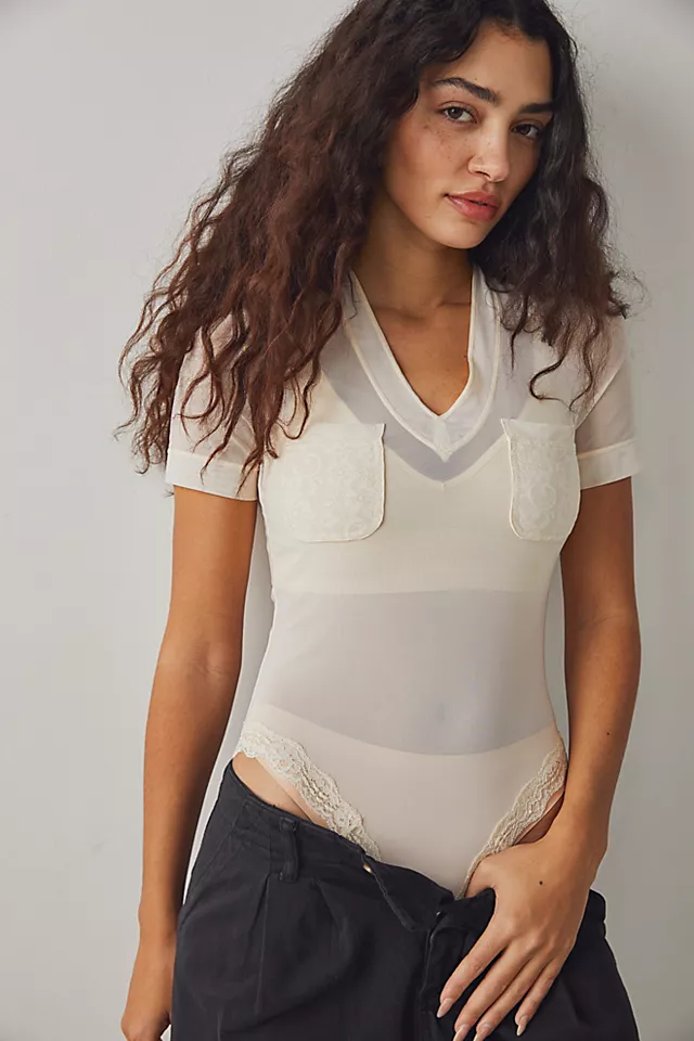 Body Glove Bodysuit Walking On Eggshells