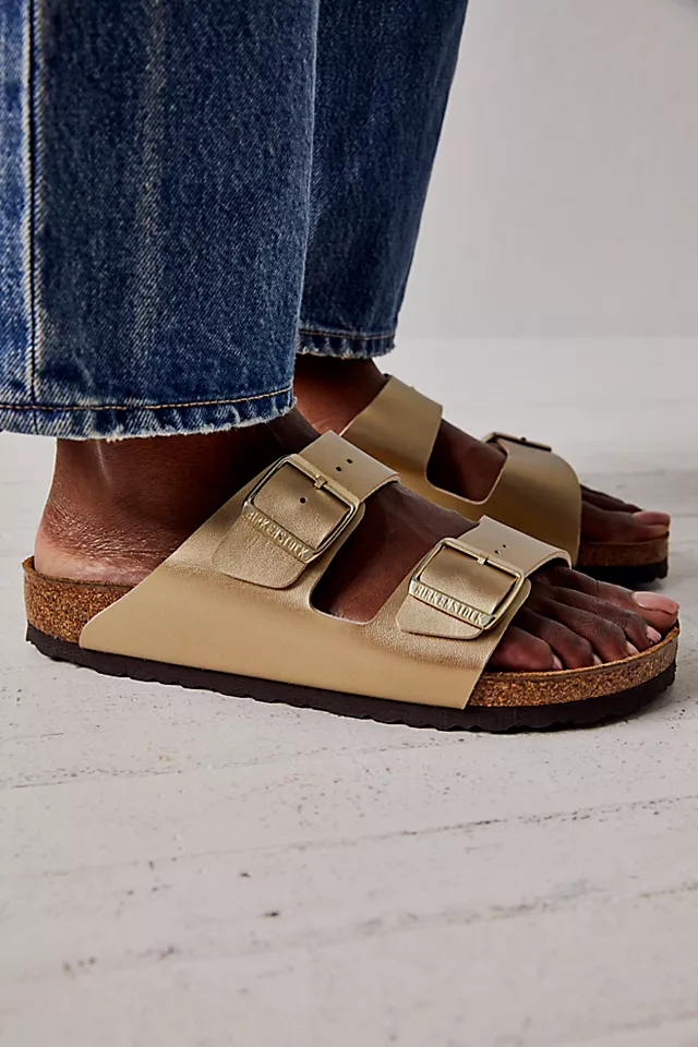 Arizona Birko-flor Sandals Gold