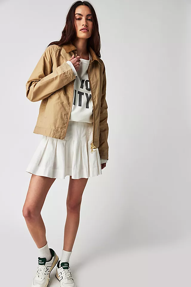 Barbour Campbell Short Jacket Beige / Ancient