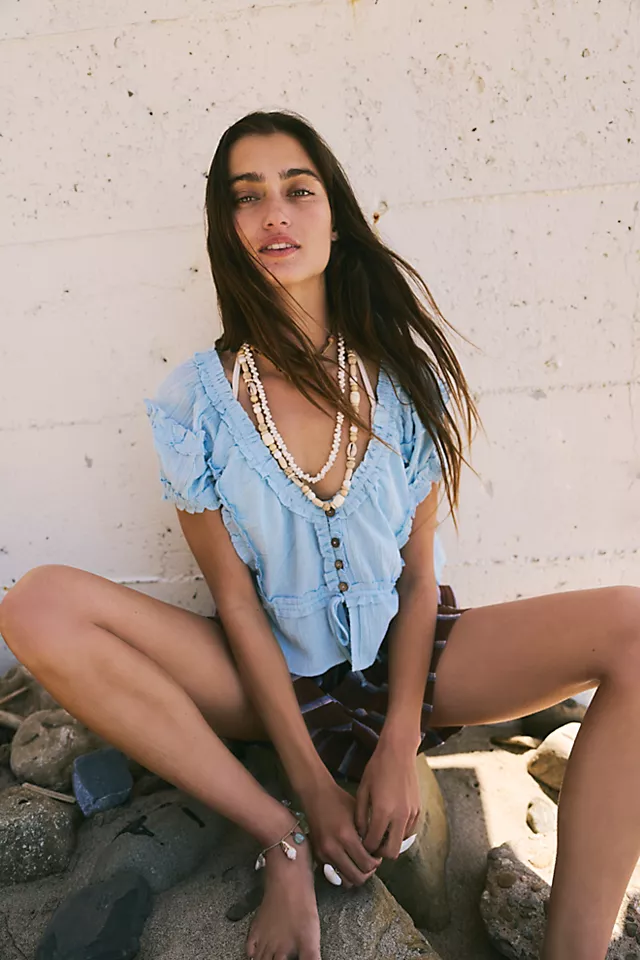 Cherie Blouse Dream Blue