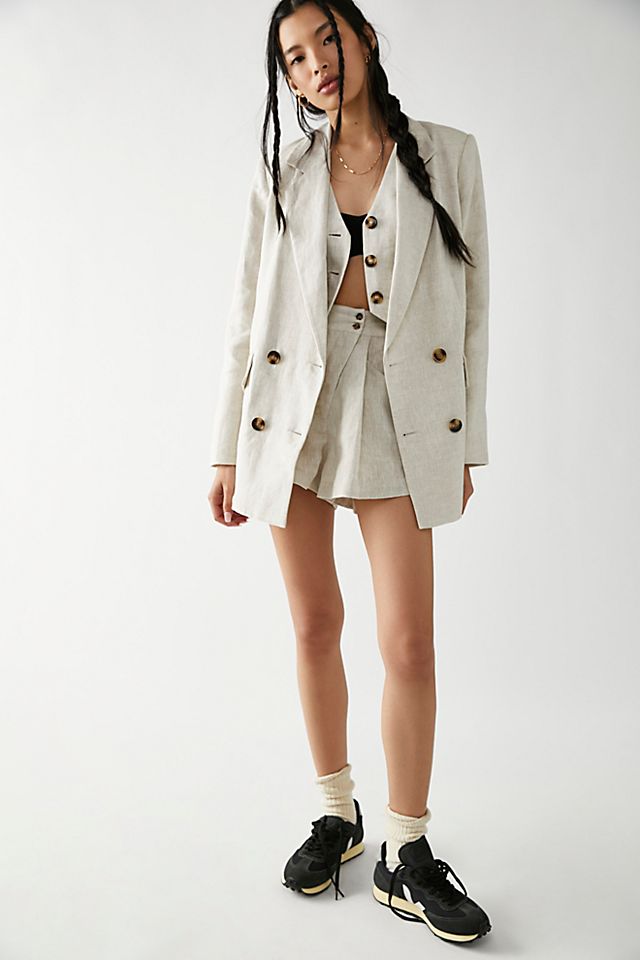 Luna 3 Piece Suit Set Natural