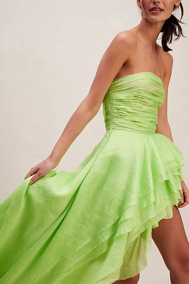 Bronx & Branco Tulum Gown Green