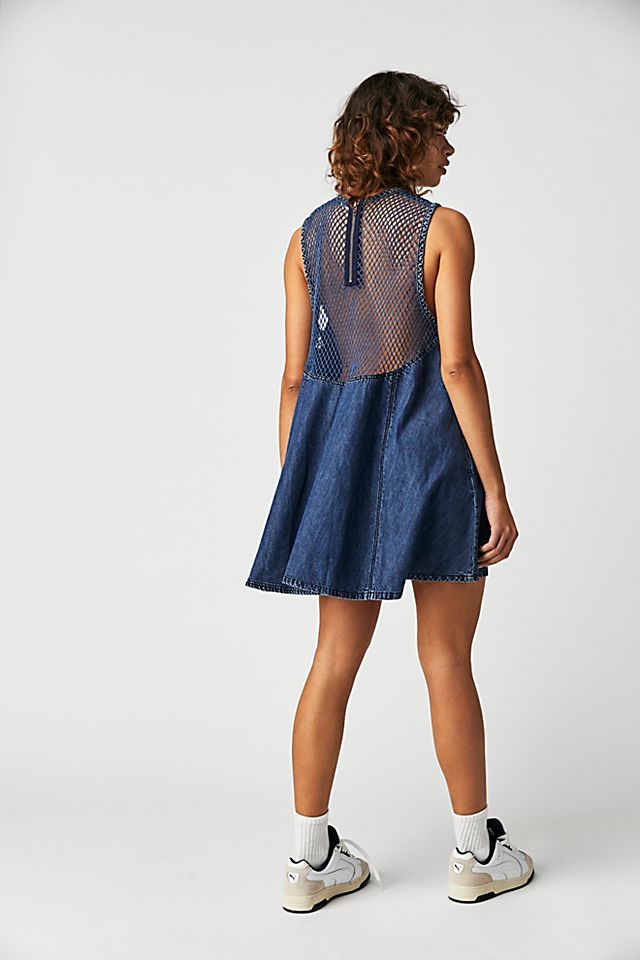 Love Story Mini Dress Indigo