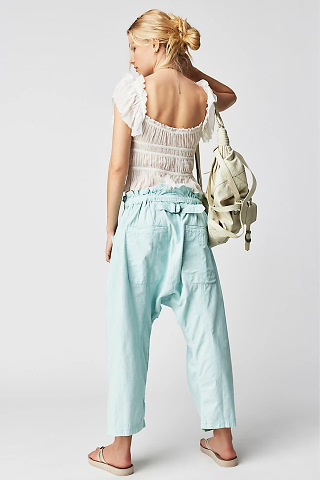 Runyon Oversized Solid Pants Cool Air