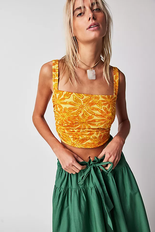 All Tied Up Top Yellow Combo