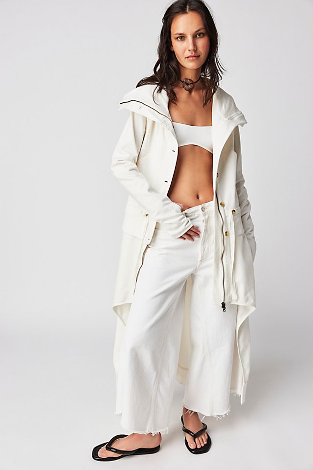 Nicholas K Sly Duster Jacket Ivory