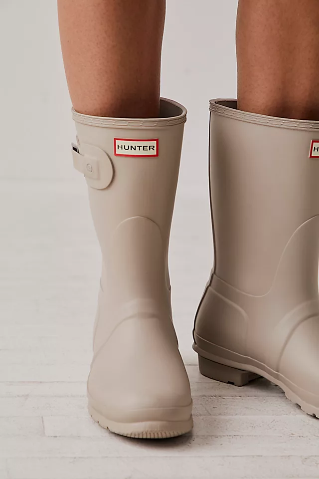 Hunter Short Wellies Skimming Stone